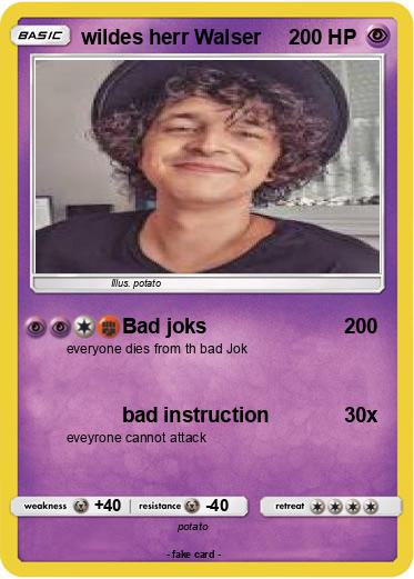 Pokemon wildes herr Walser