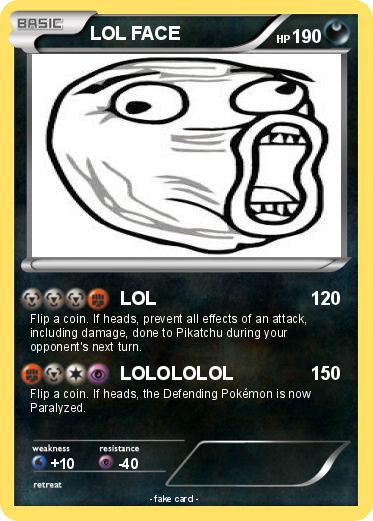 Pokemon LOL FACE