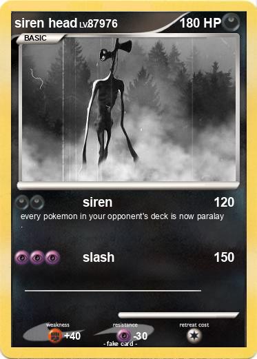 Pokemon siren head