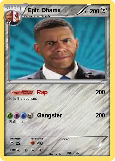 Pokemon Epic Obama