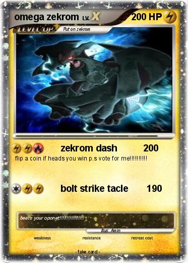 Pokemon omega zekrom