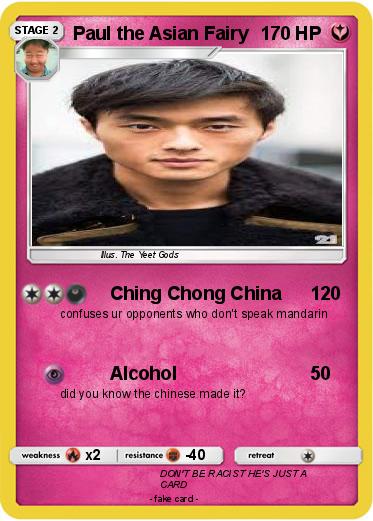 Pokemon Paul the Asian Fairy