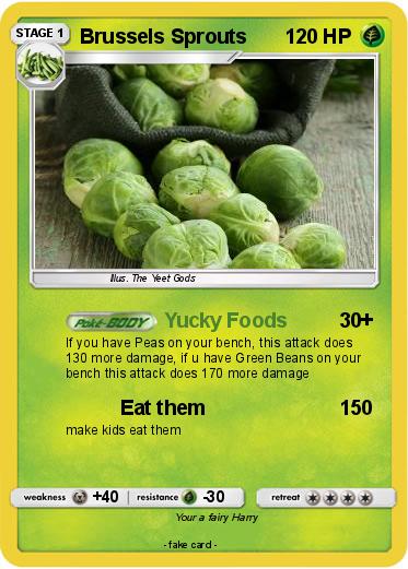 Pokemon Brussels Sprouts
