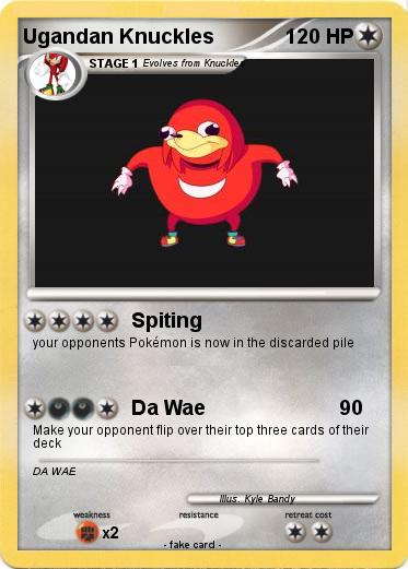Pokemon Ugandan Knuckles