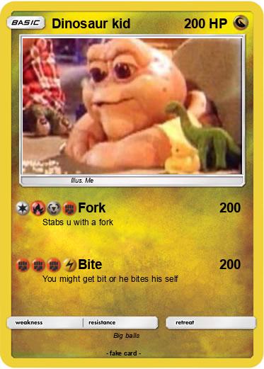 Pokemon Dinosaur kid