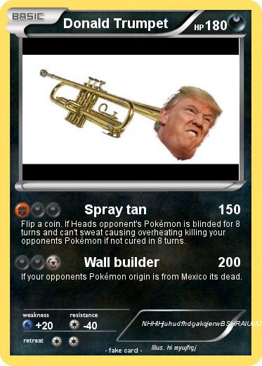 Pokemon Donald Trumpet
