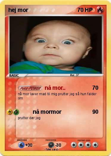 Pokemon hej mor