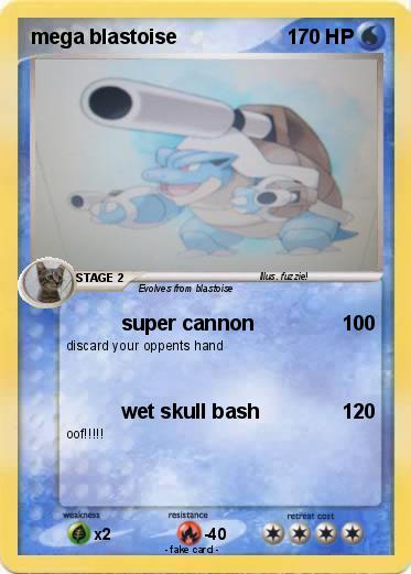 Pokemon mega blastoise