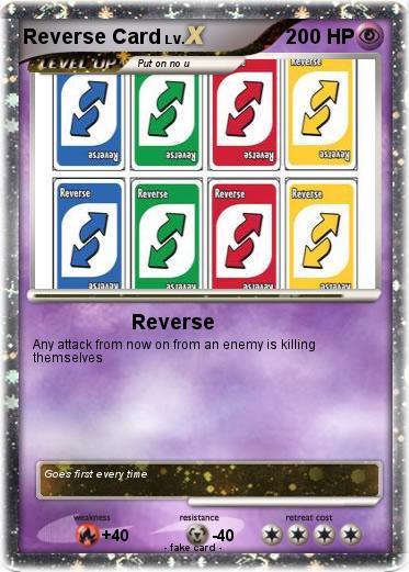 Ultimate Mega Uno Reverse Card