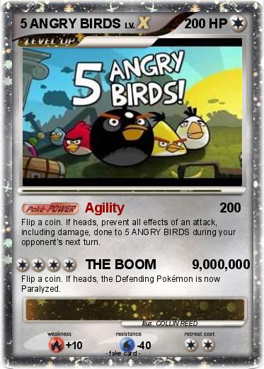 Pokemon 5 ANGRY BIRDS