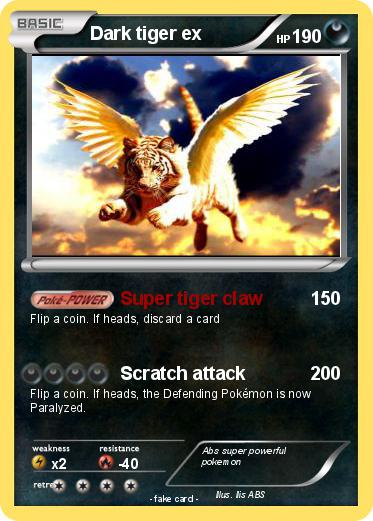 Pokemon Dark tiger ex