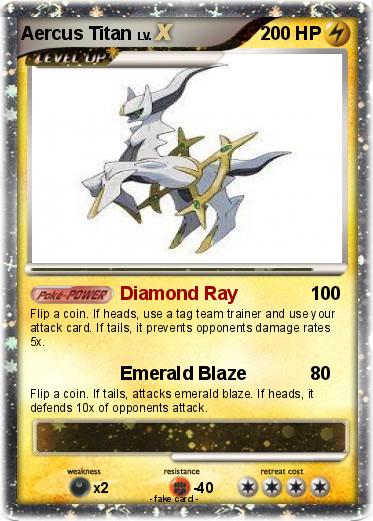 Pokemon Aercus Titan