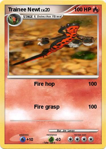 Pokemon Trainee Newt