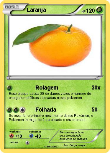 Pokemon Laranja