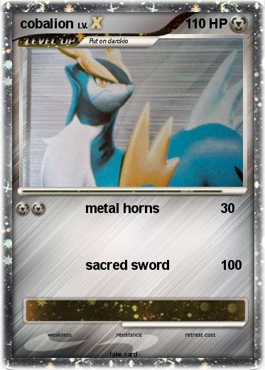 Pokemon cobalion