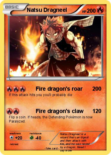 Pokemon Natsu Dragneel
