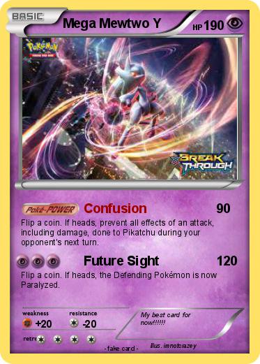 Pokemon Mega Mewtwo Y