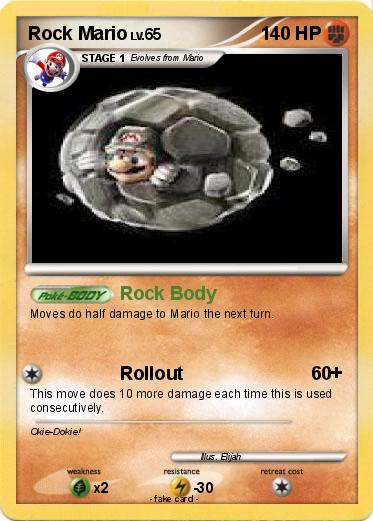 Pokemon Rock Mario