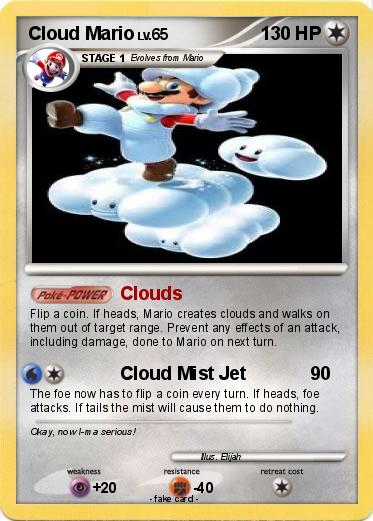Pokemon Cloud Mario