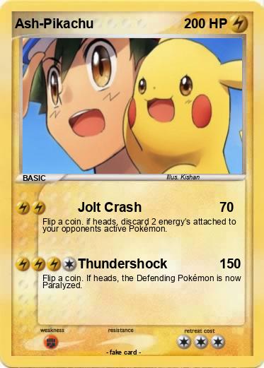 Pokemon Ash-Pikachu