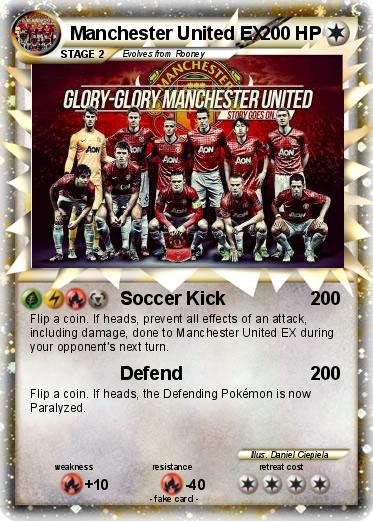 Pokemon Manchester United EX