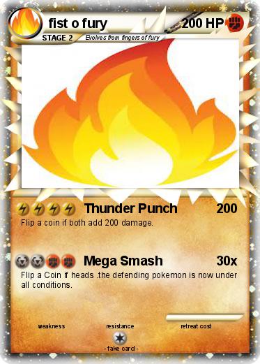Pokemon fist o fury