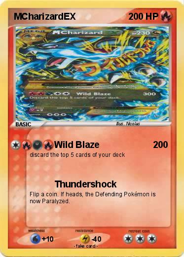 Pokemon MCharizardEX