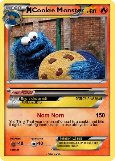 Pokemon Cookie Monster