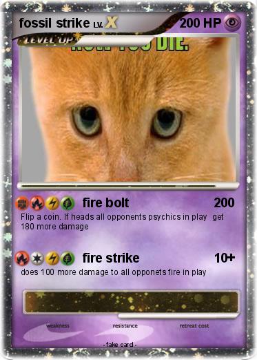 Pokemon fossil strike