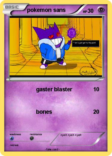 Pokemon pokemon sans