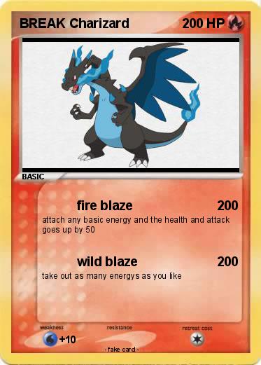 Pokemon BREAK Charizard