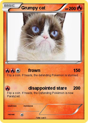 Pokemon Grumpy cat