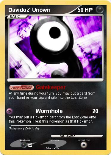Pokemon Davidoz' Unown