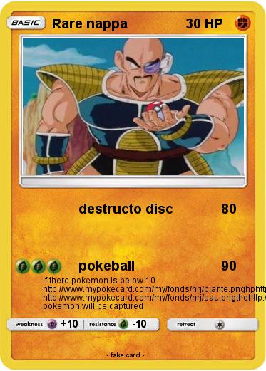 Pokemon Rare nappa