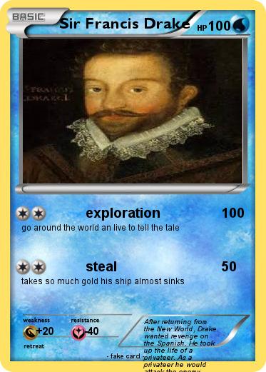Pokemon Sir Francis Drake