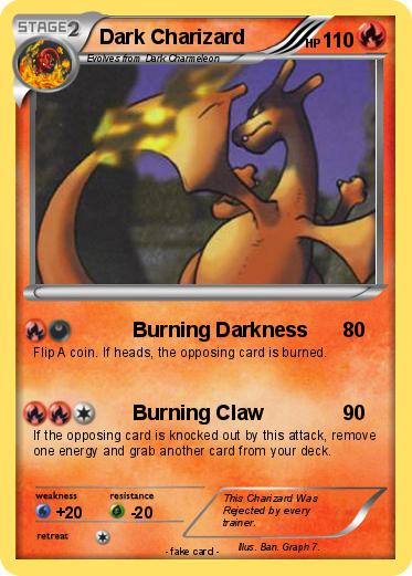 Pokemon Dark Charizard