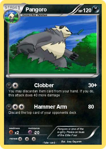 Pokemon Pangoro