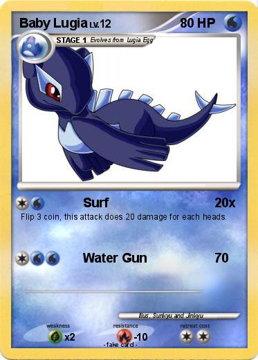Pokemon Baby Lugia