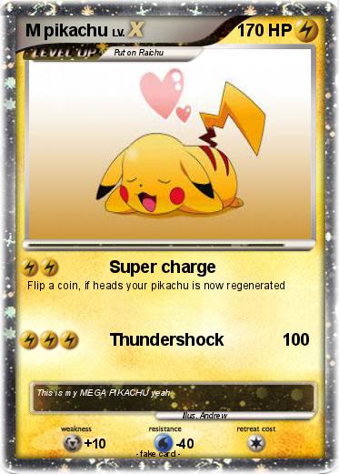 Pokemon M pikachu
