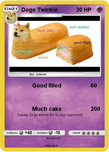 Pokemon Doge Twinkie