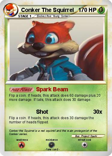 Pokemon Conker The Squirrel