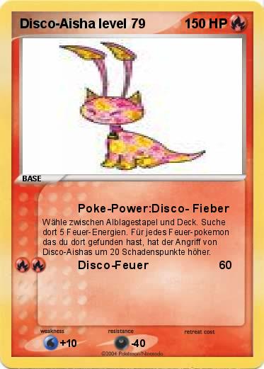 Pokemon Disco-Aisha level 79 