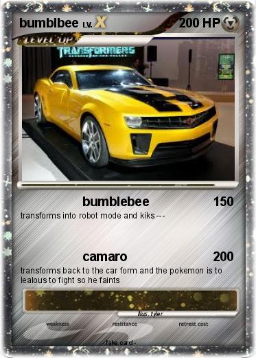 Pokemon bumblbee