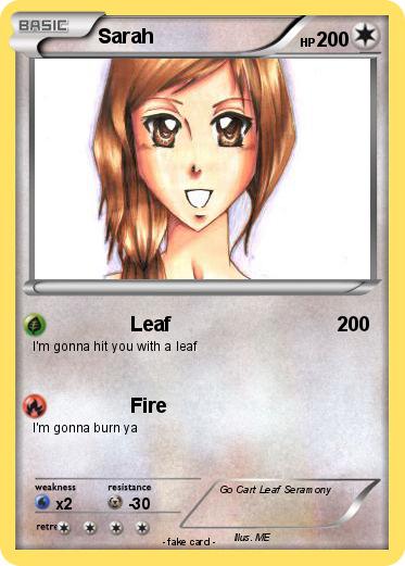 Pokemon Sarah