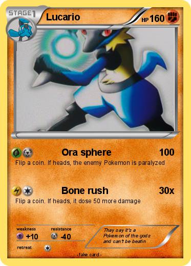 Pokemon Lucario