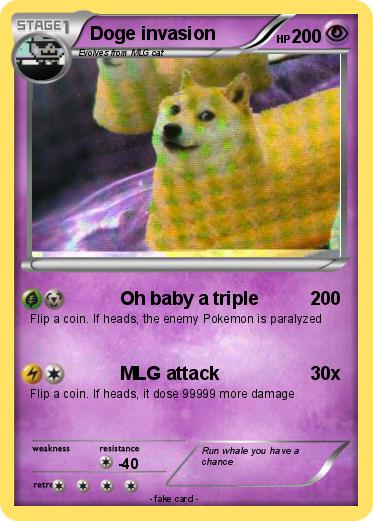 Pokemon Doge invasion