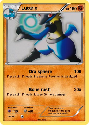 Pokemon Lucario