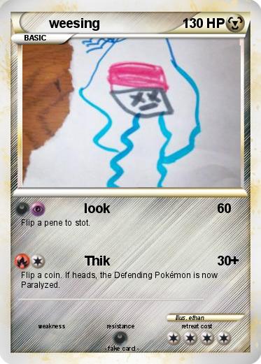 Pokemon weesing