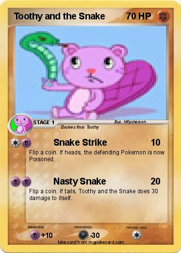 Pokemon Toothy and the Snake