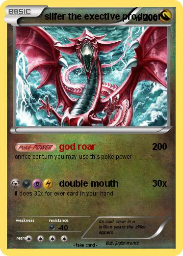 Pokemon slifer the exective producer